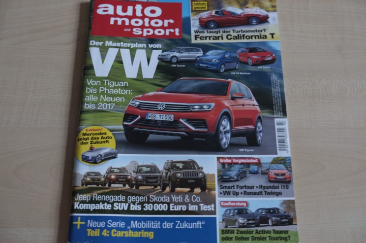 Deckblatt Auto Motor und Sport (02/2015)